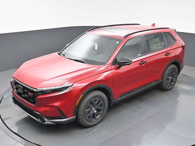2026 Radiant Red Metallic Honda CR-V Hybrid TrailSport AWD SUV