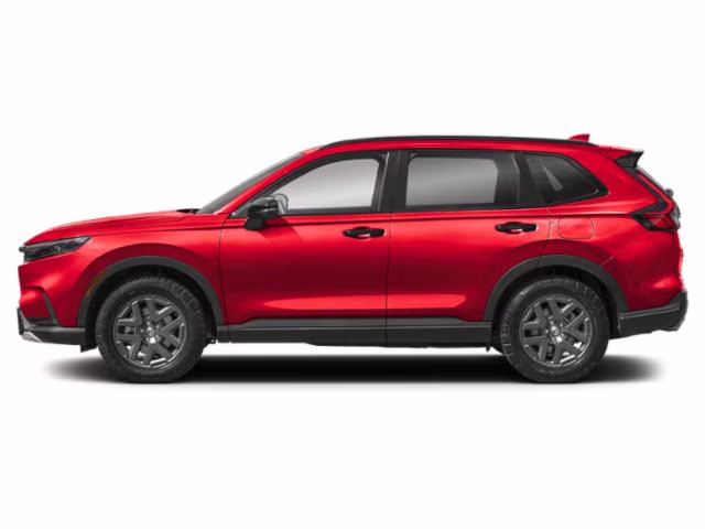 2026 Radiant Red Metallic Honda CR-V Hybrid TrailSport AWD SUV