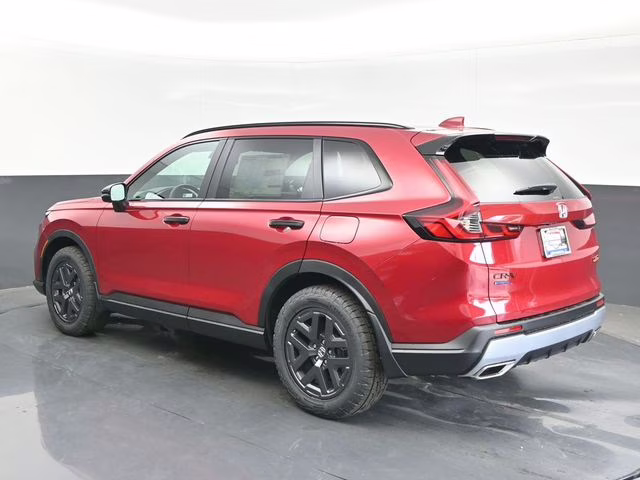 2026 Radiant Red Metallic Honda CR-V Hybrid TrailSport AWD SUV