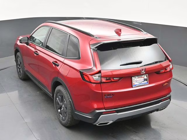 2026 Radiant Red Metallic Honda CR-V Hybrid TrailSport AWD SUV