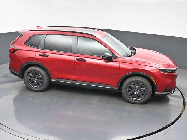 2026 Radiant Red Metallic Honda CR-V Hybrid TrailSport AWD SUV