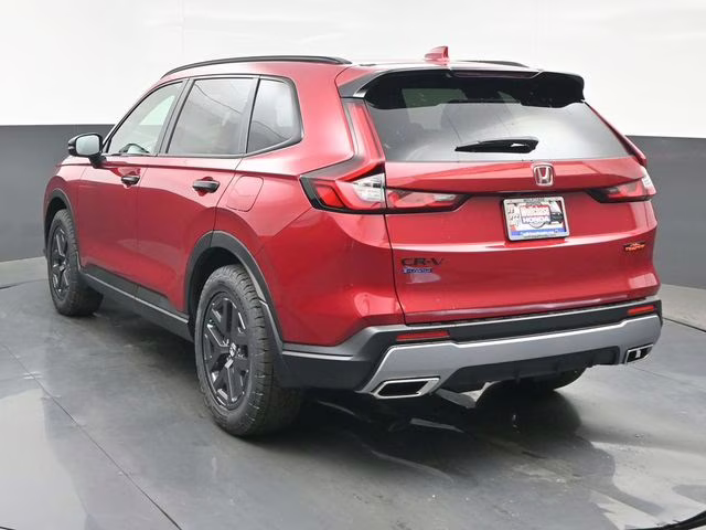 2026 Radiant Red Metallic Honda CR-V Hybrid TrailSport AWD SUV