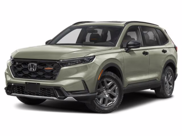2026 Ash Green Metallic Honda CR-V Hybrid TrailSport AWD SUV