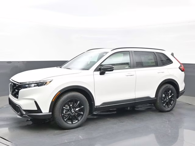 2026 Platinum White Pearl Honda CR-V Hybrid Sport-L AWD SUV