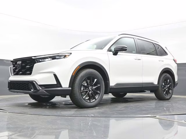2026 Platinum White Pearl Honda CR-V Hybrid Sport-L AWD SUV