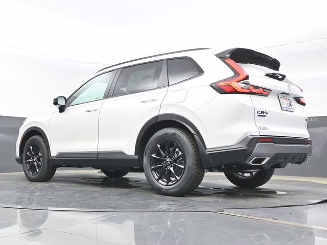 2026 Platinum White Pearl Honda CR-V Hybrid Sport-L AWD SUV