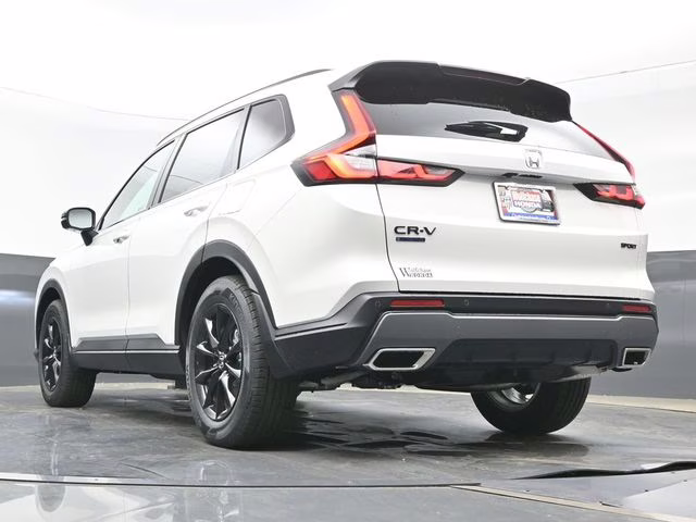 2026 Platinum White Pearl Honda CR-V Hybrid Sport-L AWD SUV