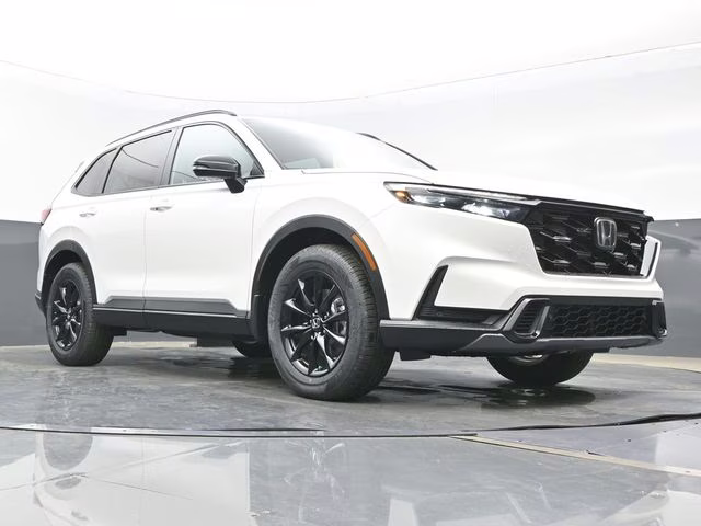 2026 Platinum White Pearl Honda CR-V Hybrid Sport-L AWD SUV