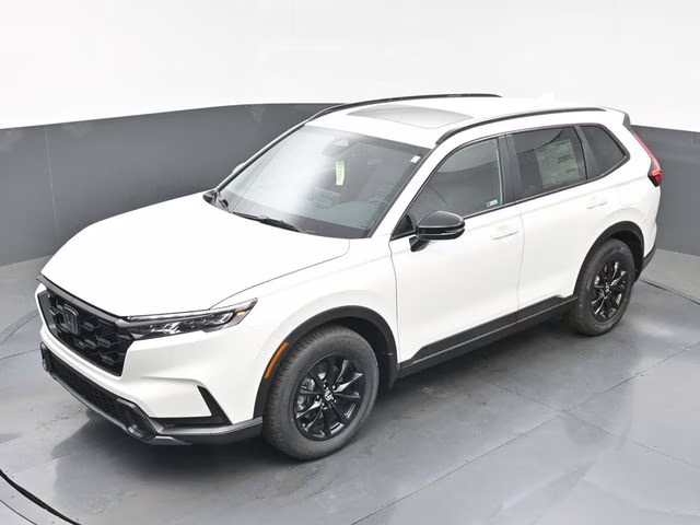 2026 Platinum White Pearl Honda CR-V Hybrid Sport-L AWD SUV