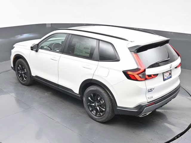 2026 Platinum White Pearl Honda CR-V Hybrid Sport-L AWD SUV