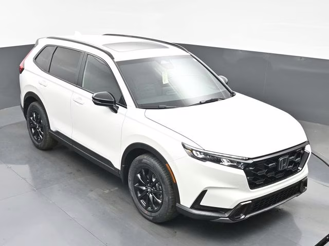 2026 Platinum White Pearl Honda CR-V Hybrid Sport-L AWD SUV