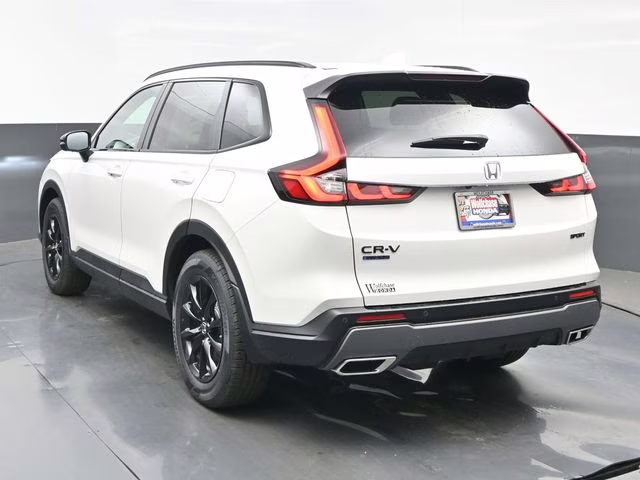 2026 Platinum White Pearl Honda CR-V Hybrid Sport-L AWD SUV