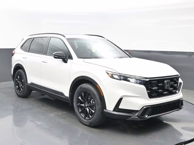 2026 Platinum White Pearl Honda CR-V Hybrid Sport-L AWD SUV