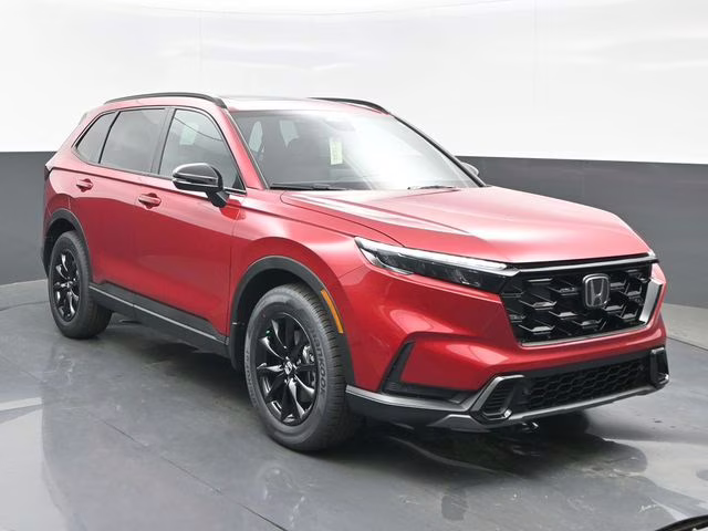 2026 Radiant Red Metallic Honda CR-V Hybrid Sport-L AWD SUV