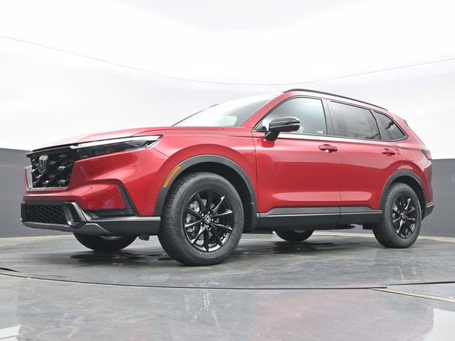 2026 Radiant Red Metallic Honda CR-V Hybrid Sport-L AWD SUV