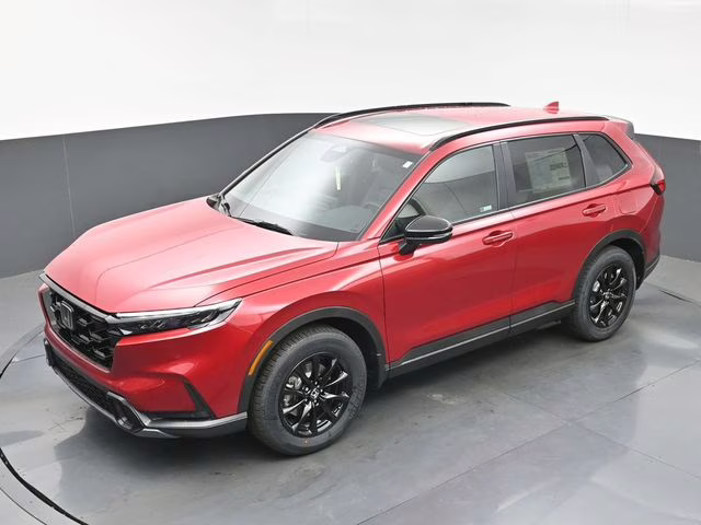 2026 Radiant Red Metallic Honda CR-V Hybrid Sport-L AWD SUV
