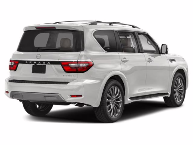 2023 Aspen White Tricoat Nissan Armada Platinum 4X4 SUV
