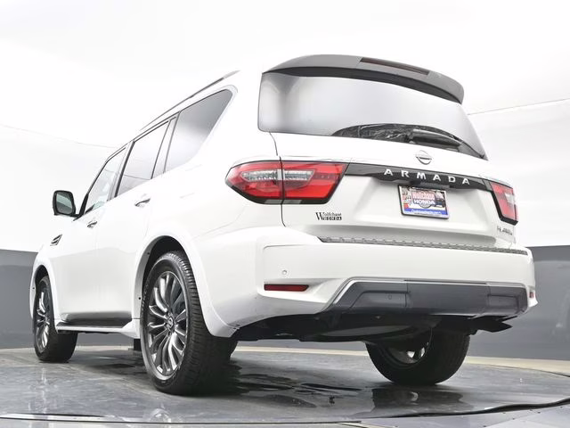 2023 Aspen White Tricoat Nissan Armada Platinum 4X4 SUV