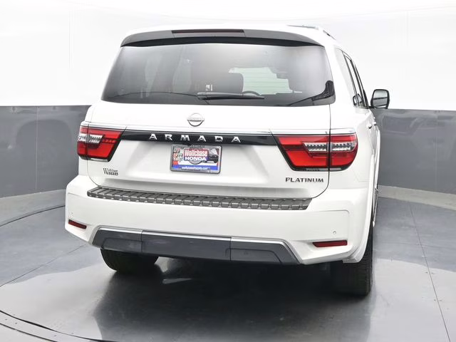 2023 Aspen White Tricoat Nissan Armada Platinum 4X4 SUV