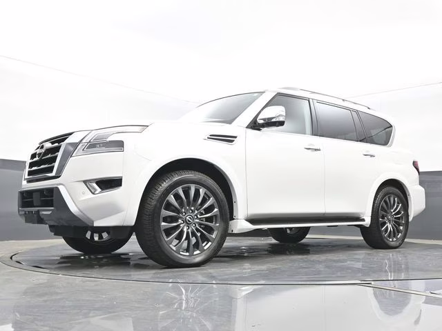 2023 Aspen White Tricoat Nissan Armada Platinum 4X4 SUV