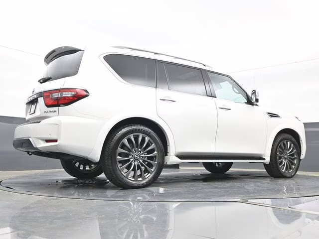 2023 Aspen White Tricoat Nissan Armada Platinum 4X4 SUV