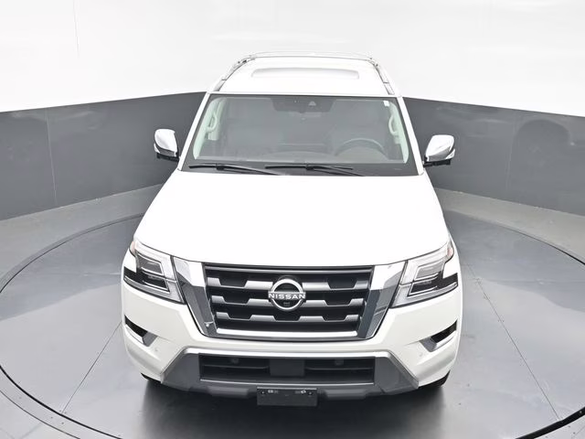 2023 Aspen White Tricoat Nissan Armada Platinum 4X4 SUV