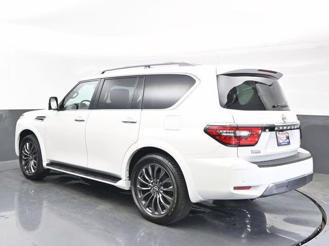 2023 Aspen White Tricoat Nissan Armada Platinum 4X4 SUV