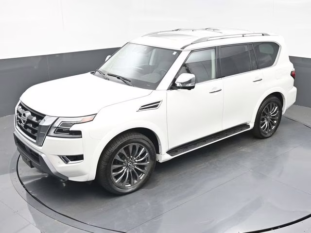 2023 Aspen White Tricoat Nissan Armada Platinum 4X4 SUV