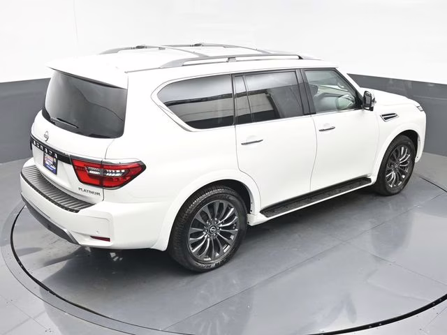 2023 Aspen White Tricoat Nissan Armada Platinum 4X4 SUV