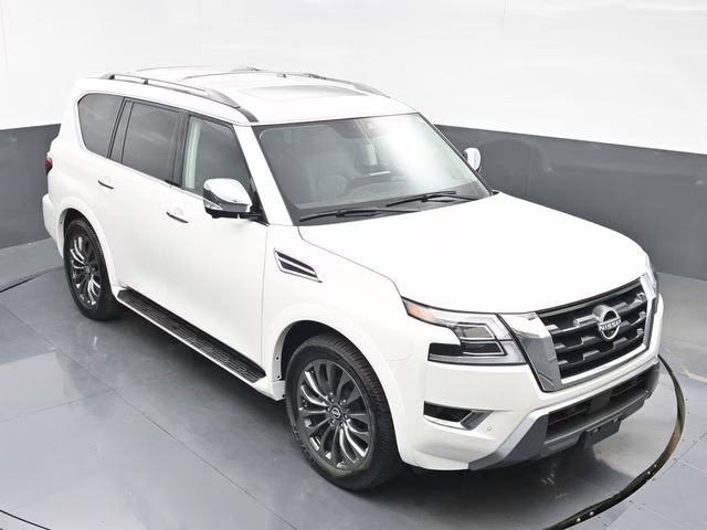2023 Aspen White Tricoat Nissan Armada Platinum 4X4 SUV