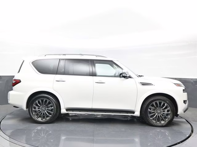 2023 Aspen White Tricoat Nissan Armada Platinum 4X4 SUV