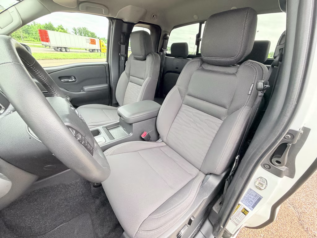 2024 Glacier White Nissan Frontier SV RWD Truck