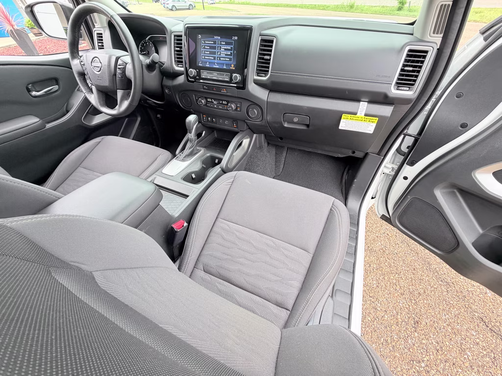 2024 Glacier White Nissan Frontier SV RWD Truck