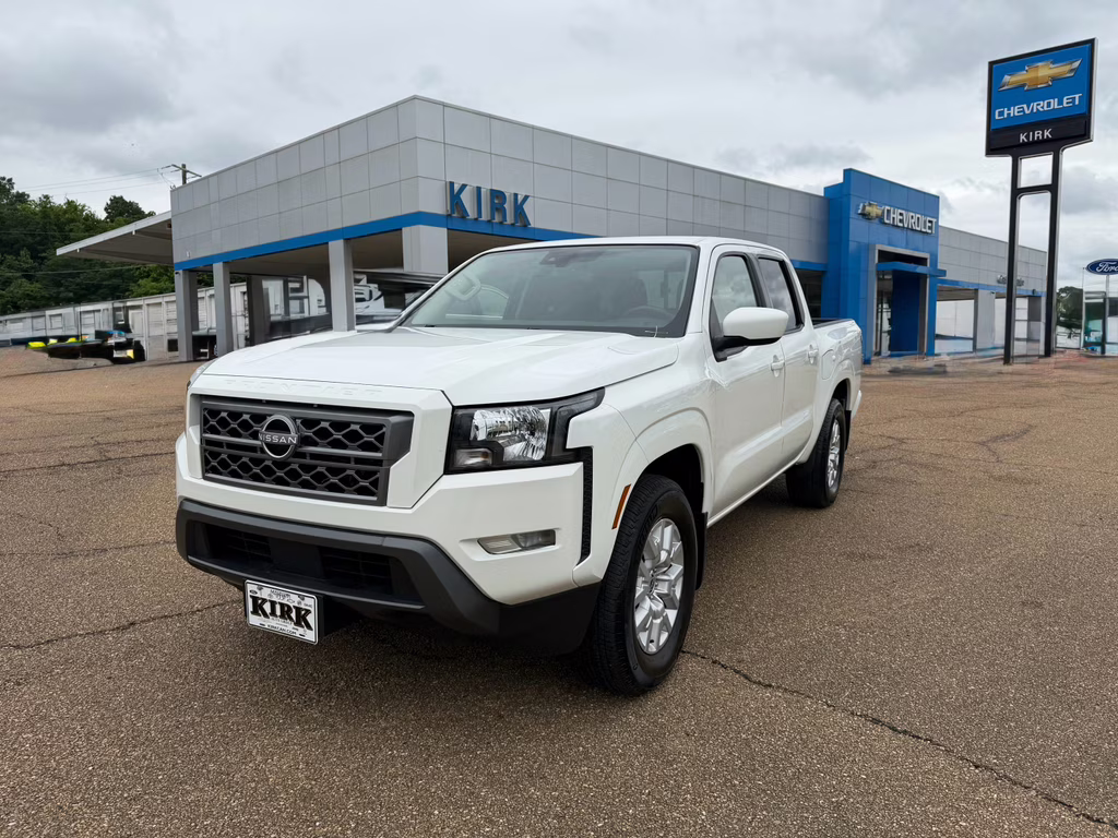 2024 Glacier White Nissan Frontier SV RWD Truck