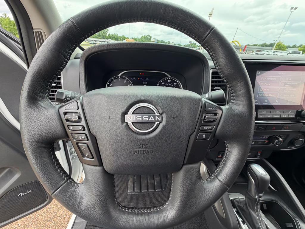 2024 Glacier White Nissan Frontier SV RWD Truck