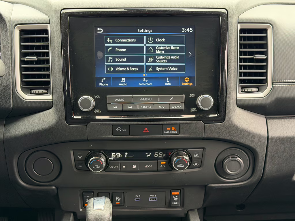 2024 Glacier White Nissan Frontier SV RWD Truck