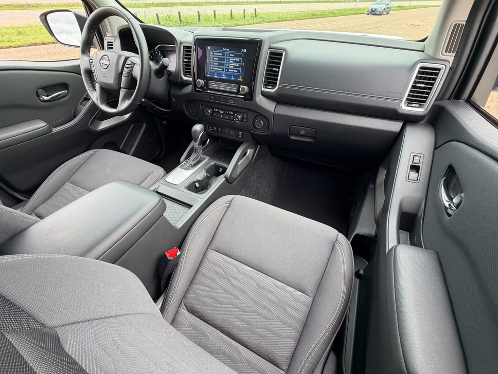 2024 Glacier White Nissan Frontier SV RWD Truck