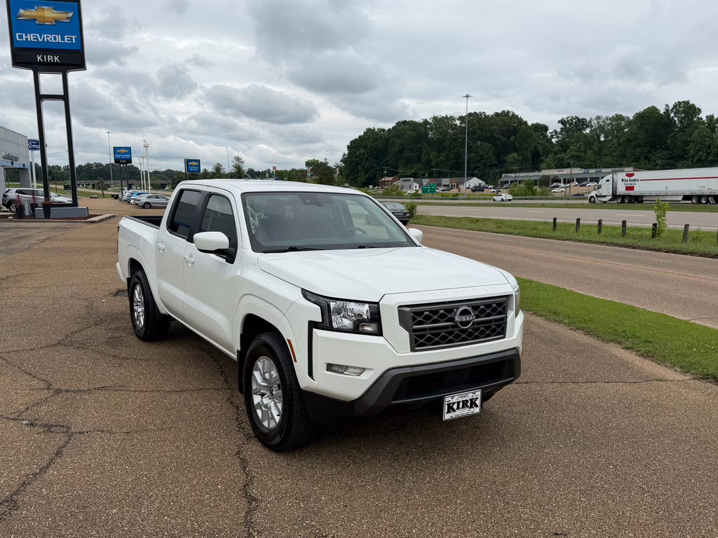2024 Glacier White Nissan Frontier SV RWD Truck