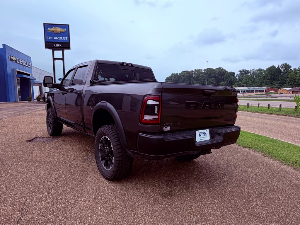 2024 Diamond Black Crystal Pearlcoat Ram 2500 Rebel 4X4 Truck