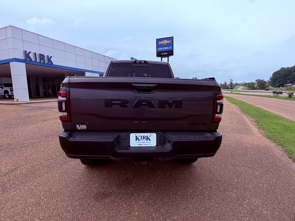 2024 Diamond Black Crystal Pearlcoat Ram 2500 Rebel 4X4 Truck