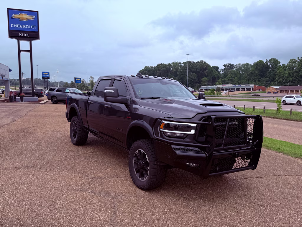 2024 Diamond Black Crystal Pearlcoat Ram 2500 Rebel 4X4 Truck
