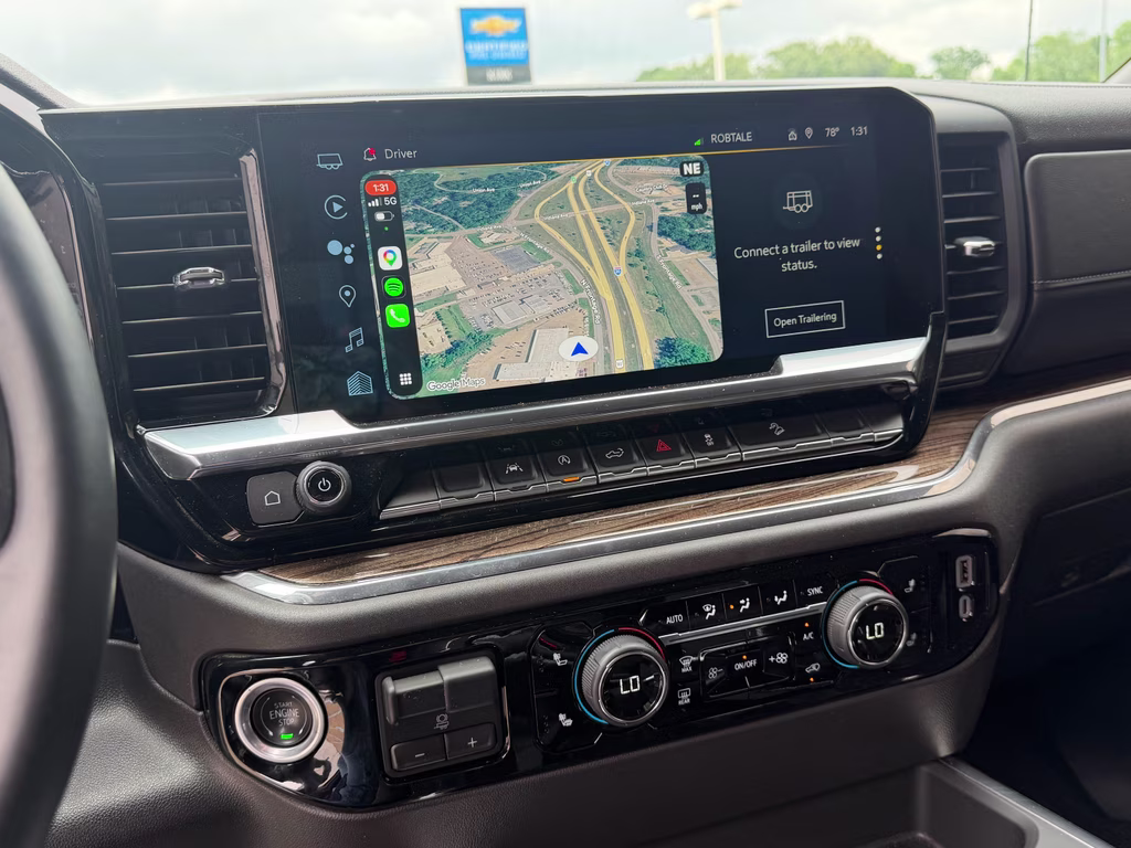 2024 Sterling Gray Metallic Chevrolet Silverado LT Trail Boss 4X4 Truck