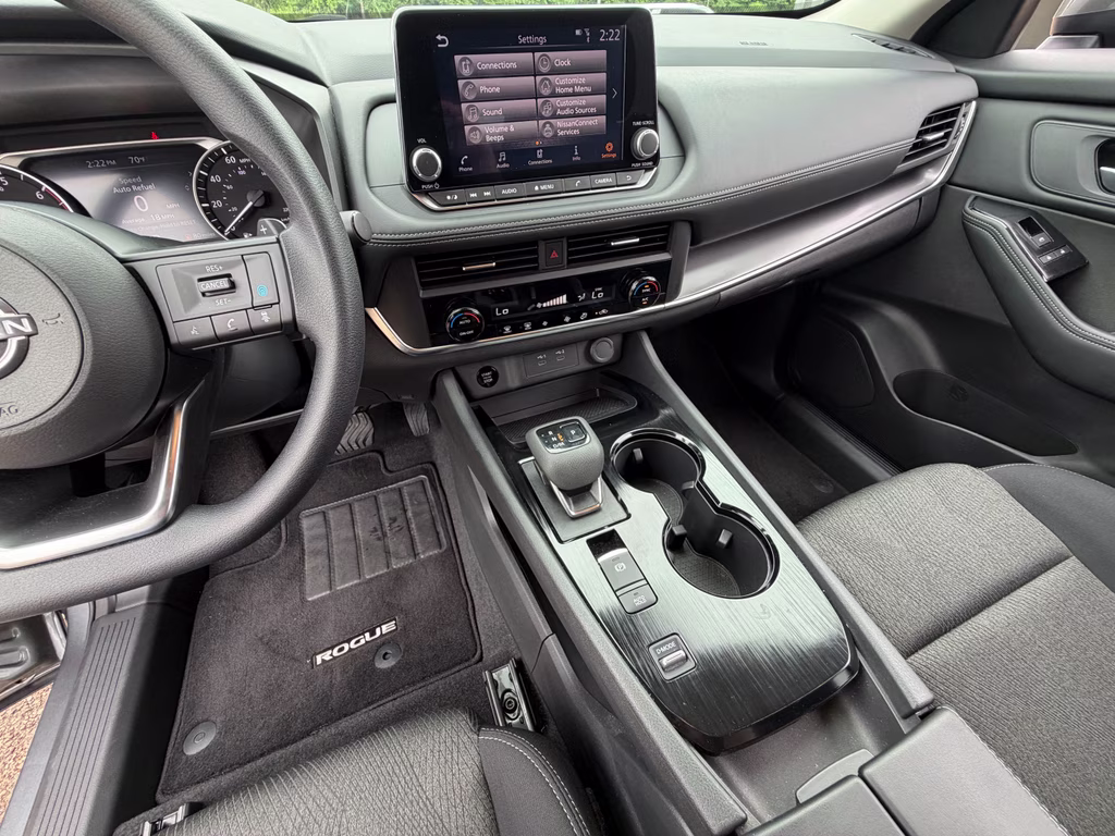 2024 Gun Metallic Nissan Rogue SV FWD SUV