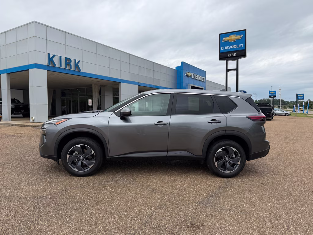 2024 Gun Metallic Nissan Rogue SV FWD SUV