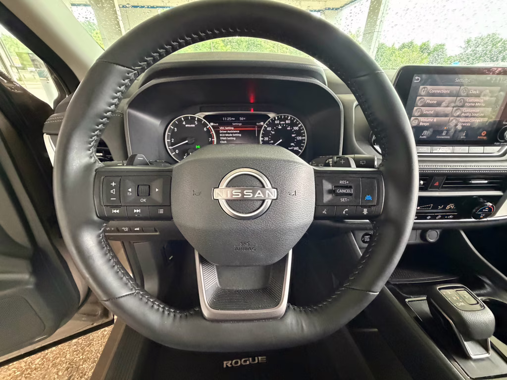 2025 Baja Storm Metallic Nissan Rogue SV AWD SUV