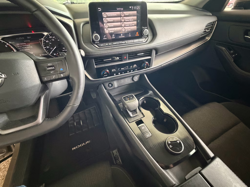 2025 Baja Storm Metallic Nissan Rogue SV AWD SUV