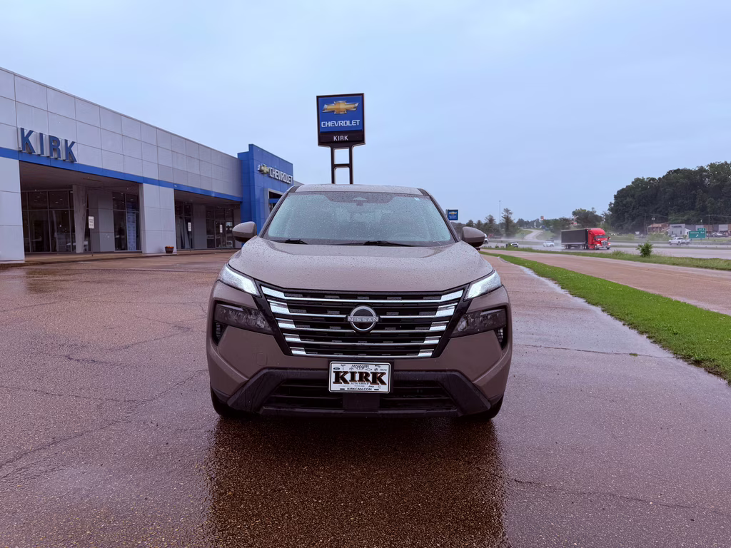2025 Baja Storm Metallic Nissan Rogue SV AWD SUV