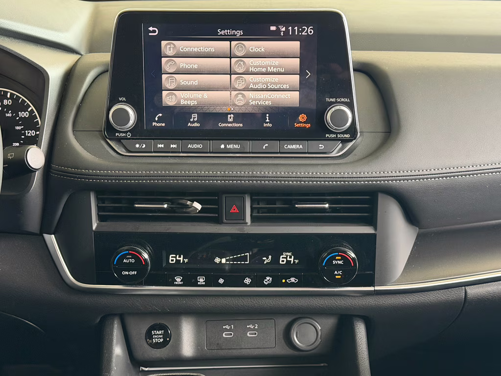 2025 Baja Storm Metallic Nissan Rogue SV AWD SUV
