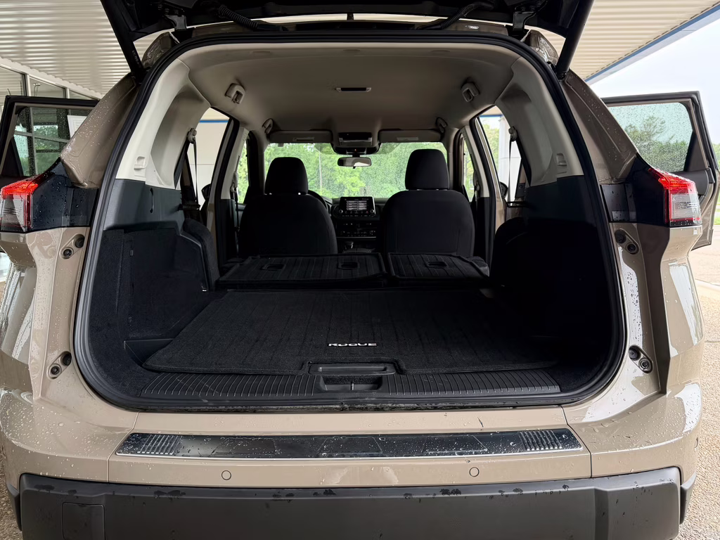 2025 Baja Storm Metallic Nissan Rogue SV AWD SUV