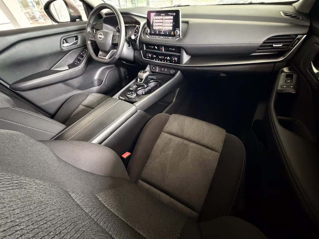 2025 Baja Storm Metallic Nissan Rogue SV AWD SUV